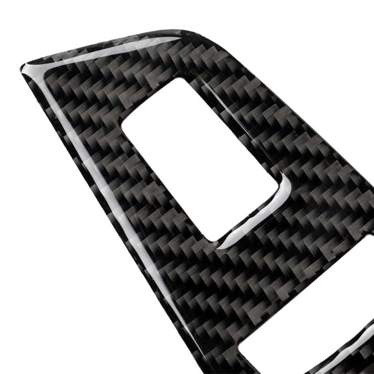 Car Carbon Fiber Door Window Lift Panel Decorative Sticker for BMW 5 Series G38 528Li / 530Li / 5...