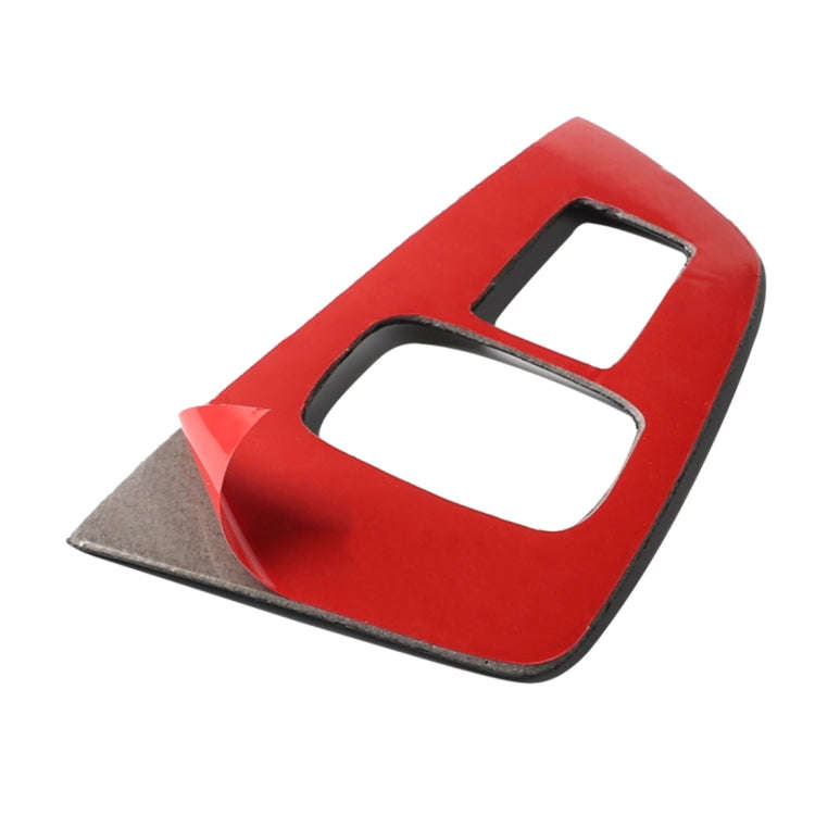 Car Tricolor Carbon Fiber Door Window Lift Panel Decorative Sticker for , Left DriveMW 5 Series G...