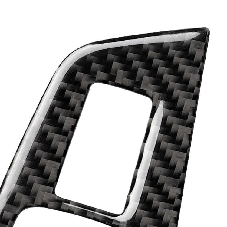 Car Carbon Fiber Door Window Lift Panel Decorative Sticker for BMW 5 Series G38 528Li / 530Li / 5...