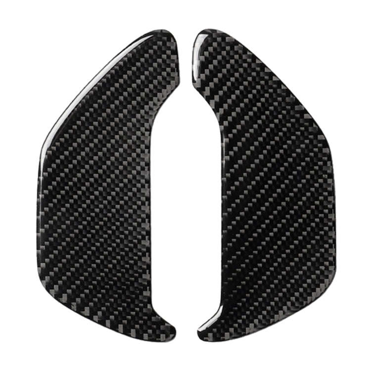 2 PCS Car Carbon Fiber Ashtray Panel Decorative Sticker for BMW 5 Series G38 528Li / 530Li / 540L...