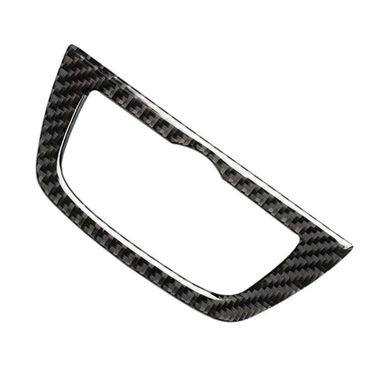Car Carbon Fiber Headlight Switch Frame Decorative Sticker for BMW 5 Series G38 528Li / 530Li / 5...