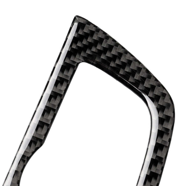 Car Carbon Fiber Headlight Switch Frame Decorative Sticker for BMW 5 Series G38 528Li / 530Li / 5...
