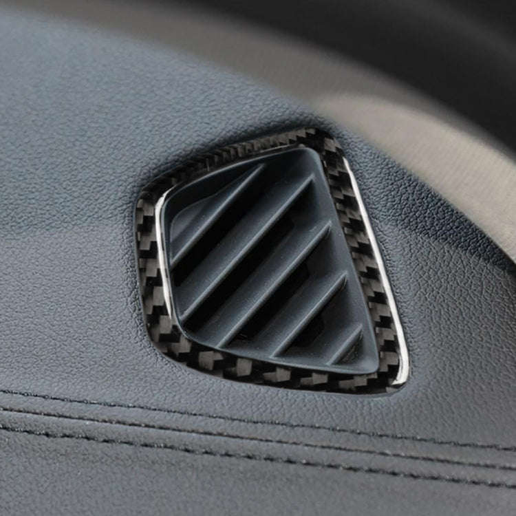 Car Carbon Fiber Instrument Air Vent Frame Decorative Sticker for BMW 5 Series G38 528Li / 530Li ...