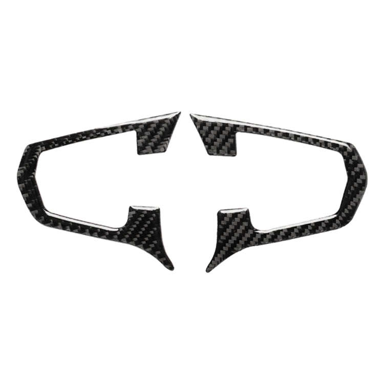 Car Carbon Fiber Steering Wheel Button Configuration A Decorative Sticker for BMW 5 Series G30/G3...