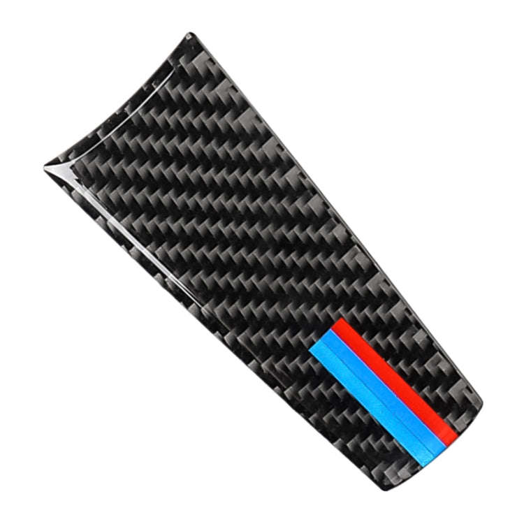 Car Tricolor Carbon Fiber Steering Wheel Decorative Sticker for BMW 5 Series G30/G38 X3 G01/G08