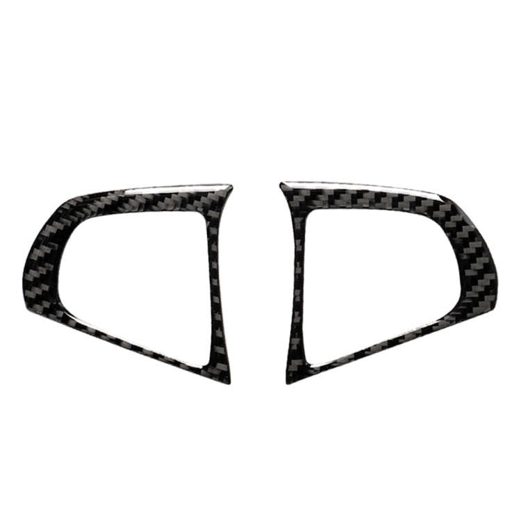 Car Carbon Fiber Steering Wheel Button Configuration B Decorative Sticker for BMW 5 Series G30/G3...