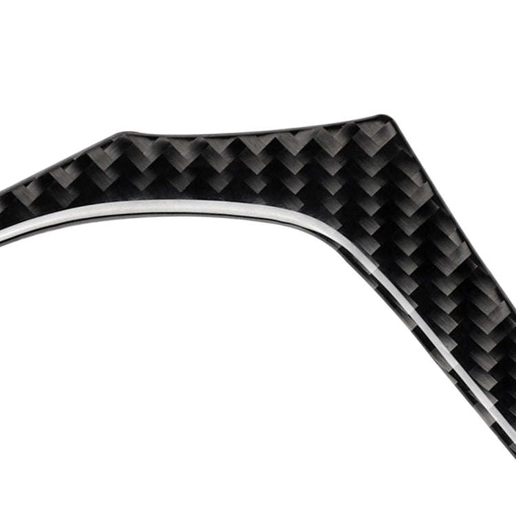 Car Carbon Fiber Steering Wheel Lower Panel Decorative Sticker for BMW G30(2018-2020) / G01(2018-...