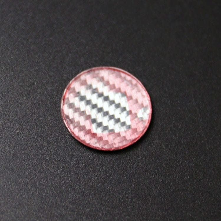Car Engine Start Key Push Button Cover Trim Carbon Fiber Sticker Decoration for BMW F / G Chassis...