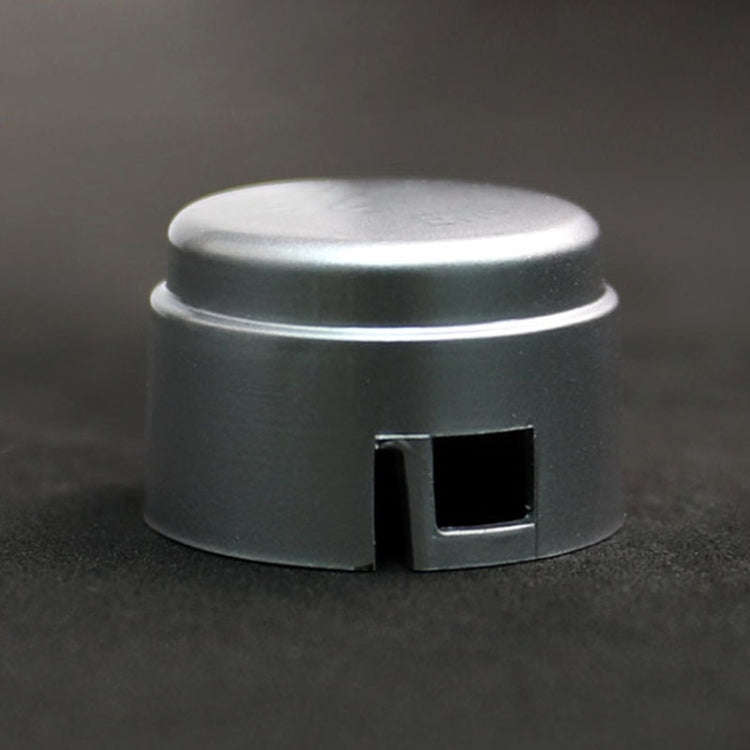 Car Engine Start Key Push Button Cover for BMW G / F Chassis,  without Start and Stop (Silver)