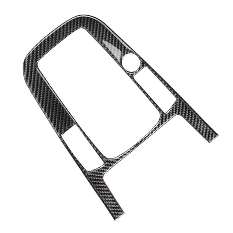 Car Carbon Fiber Gear Position Panel Decorative Sticker for Audi 2010-2018 Q5 / 2009-2016 A4L / 2...