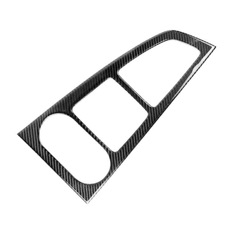 Car Carbon Fiber Gear Position Panel Decorative Sticker for Audi 2017-2018 A4L / 2017-2018 A5 / 2...