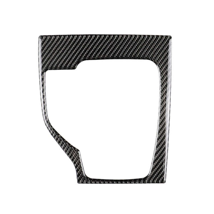 Car Carbon Fiber Left Drive Gear Frame A Decorative Sticker for Mazda Axela 2013-2016