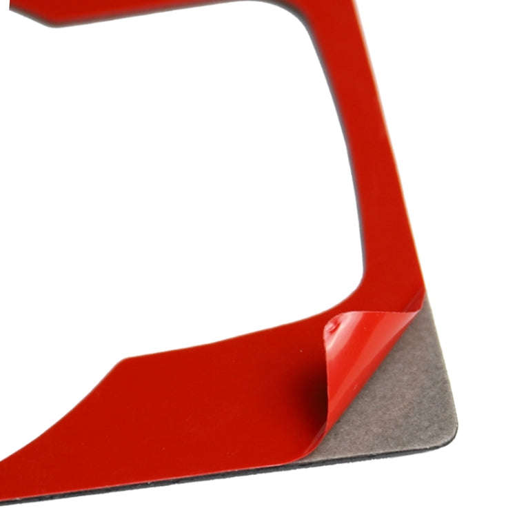 Car Carbon Fiber Left Drive Multimedia Frame A Decorative Sticker for Mazda Axela 2013-2016