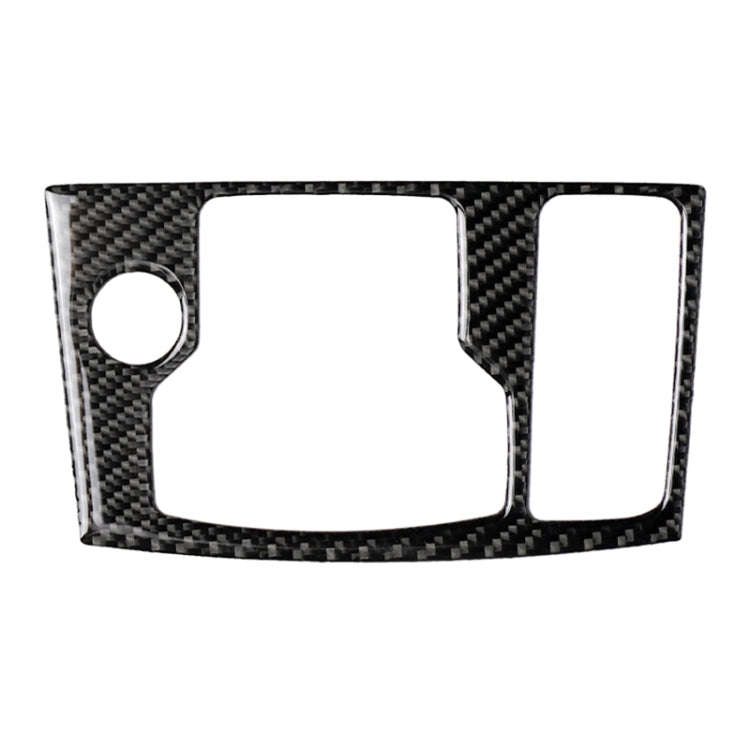Car Carbon Fiber Right Drive Multimedia Frame B Decorative Sticker for Mazda Axela 2017-2018