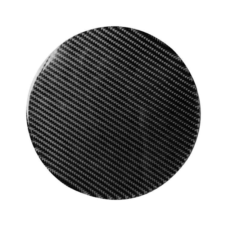 Car Carbon Fiber Fuel Tank Cap Decorative Sticker for Mazda Axela 2013-2018