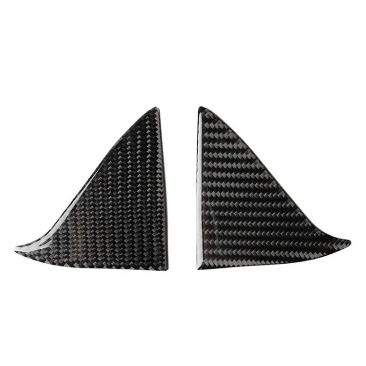 Car Carbon Fiber Front Inner Door A Triangle Decorative Sticker for Mazda Axela 2017-2018