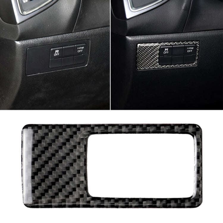 Car Carbon Fiber Headlight Adjustment Frame Decorative Sticker for Mazda Axela 2014 / 2017-2018, ...