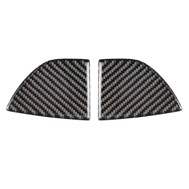 Car Carbon Fiber Front Bumper Decorative Sticker for Mazda Axela 2017-2018
