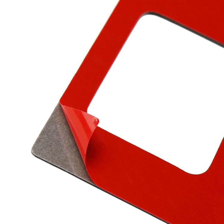 2 in 1 Car Carbon Fiber Main Driving Storage Box Handle Decorative Sticker for Toyota Eighth Gene...