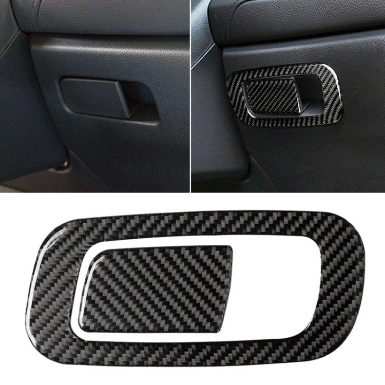 Car Carbon Fiber Storage Box Switch Decorative Sticker for Honda Tenth Generation Civic 2016-2019...