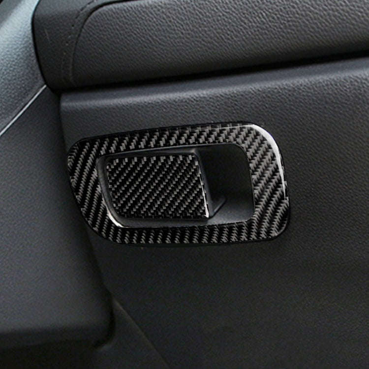 Car Carbon Fiber Storage Box Switch Decorative Sticker for Honda Tenth Generation Civic 2016-2019...