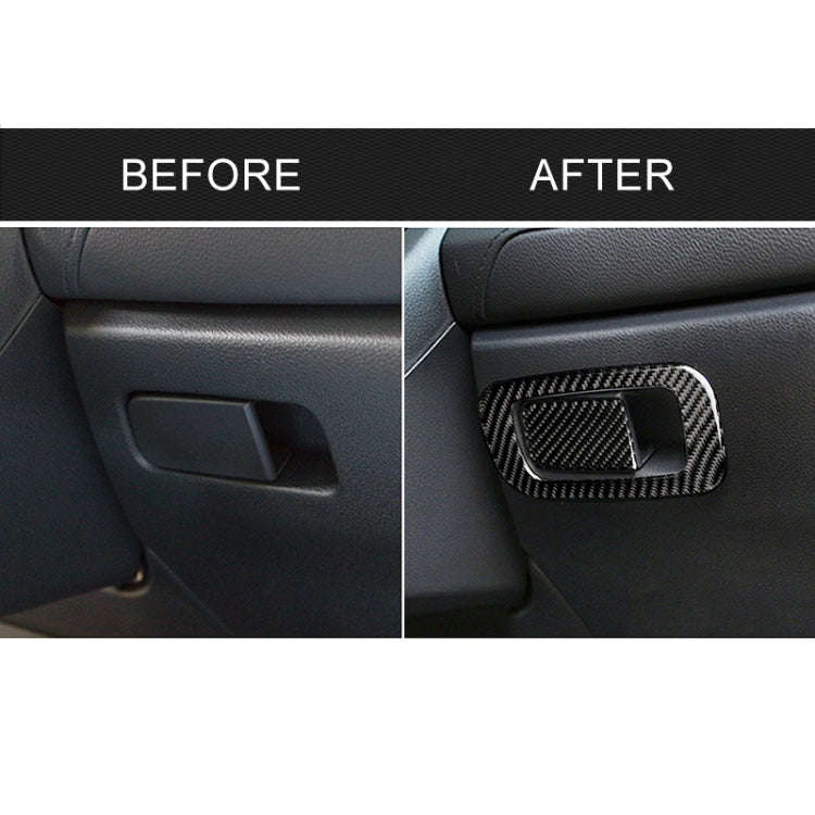 Car Carbon Fiber Storage Box Switch Decorative Sticker for Honda Tenth Generation Civic 2016-2019...
