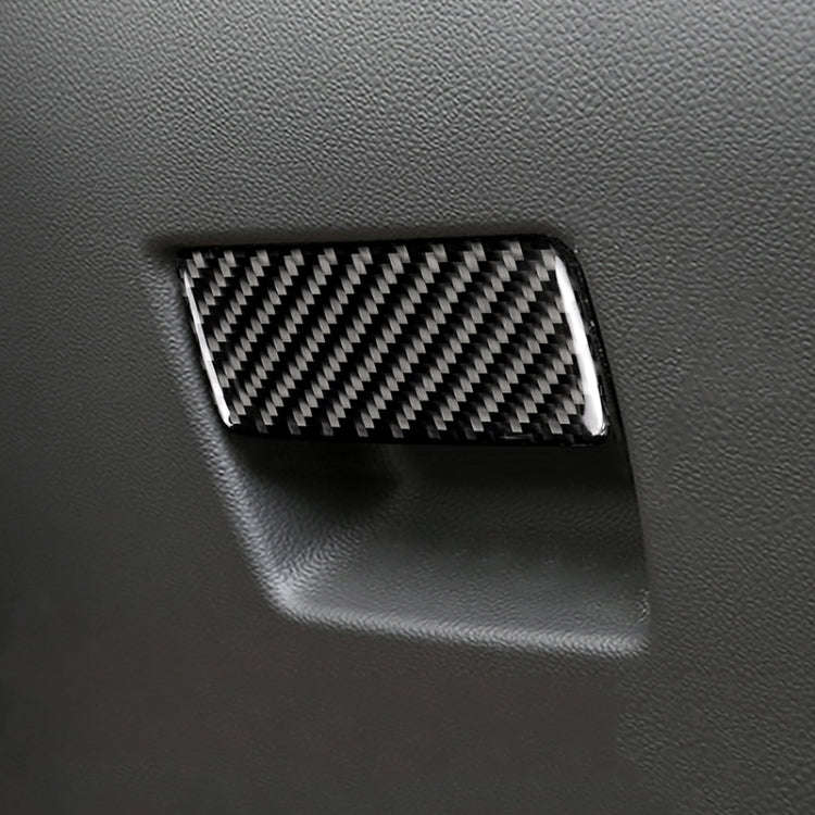 Car Carbon Fiber Toolbox Handle Decorative Sticker for Cadillac XT5 2016-2017