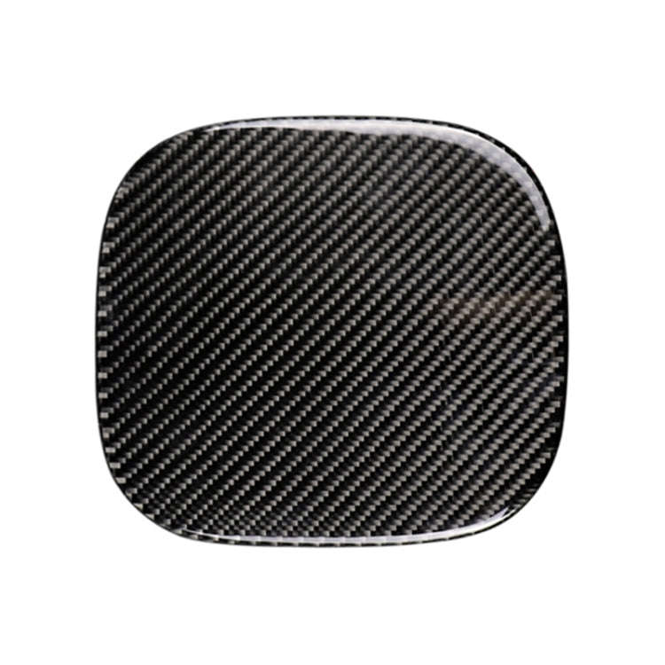 Car Carbon Fiber Fuel Tank Cap Decorative Sticker for Cadillac XT5 2016-2017
