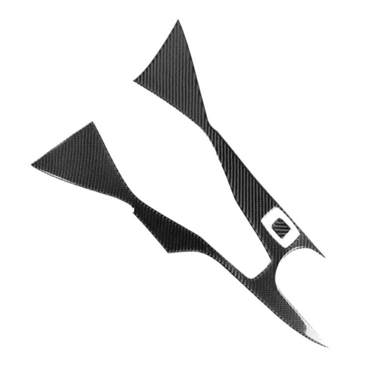 2 in 1 Car Carbon Fiber Central Control Gear Outer Frame Decorative Sticker for Chevrolet Camaro ...