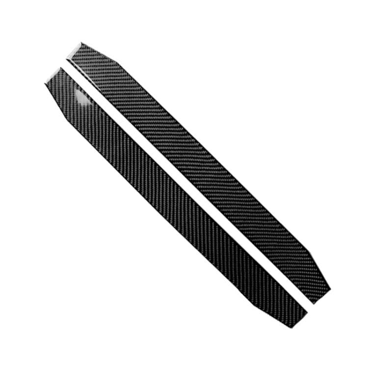 2 PCS Car Carbon Fiber Welcome Pedal Decorative Sticker for Chevrolet Camaro 2017-2019