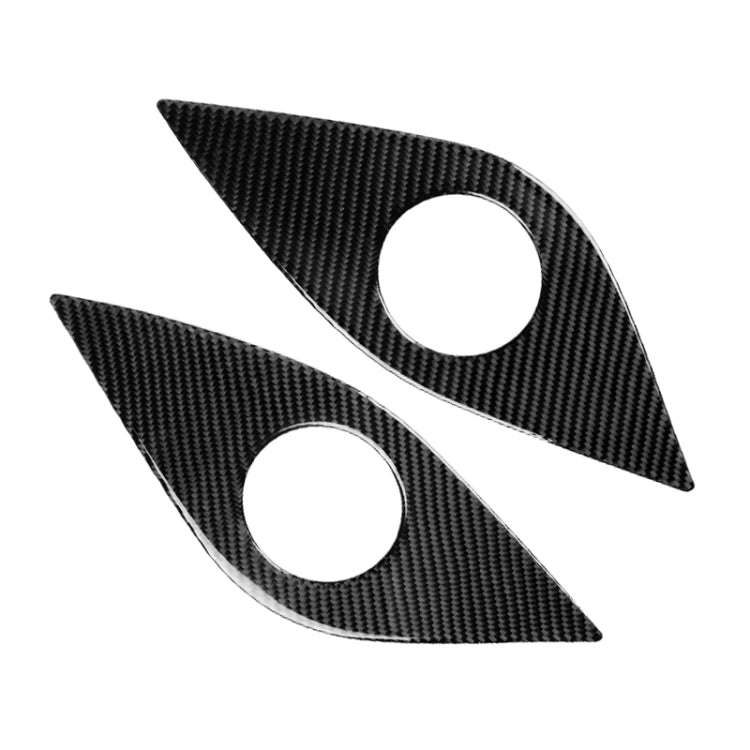 2 PCS Car Carbon Fiber Rear Horn Decorative Sticker for Chevrolet Camaro 2017-2019