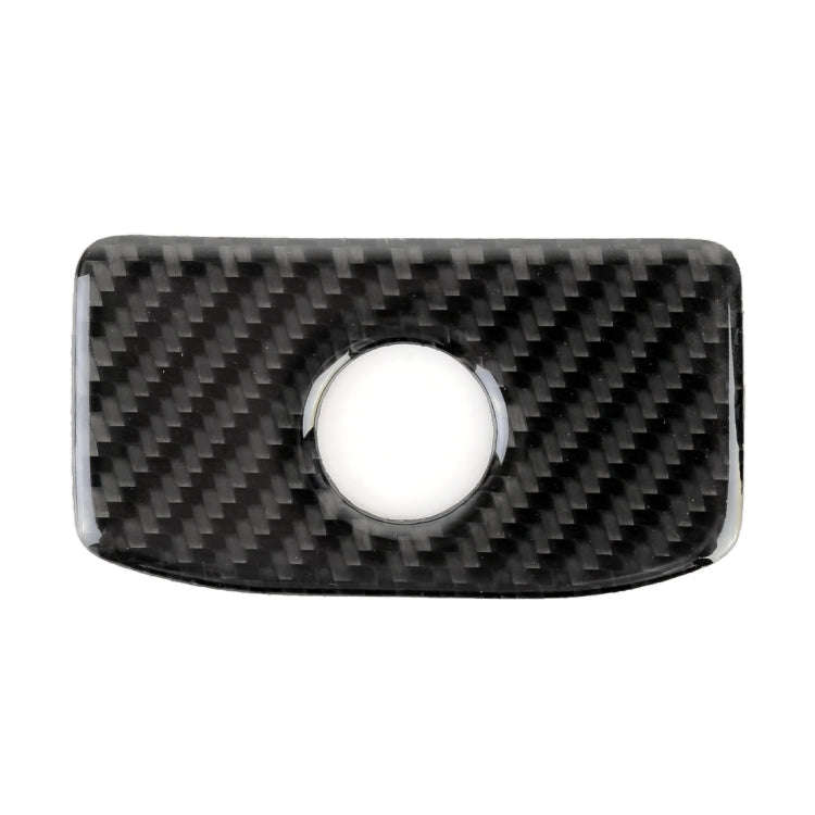 Carbon Fiber Car Storage Box Decorative Sticker for Jaguar F-PACE 2016-2020