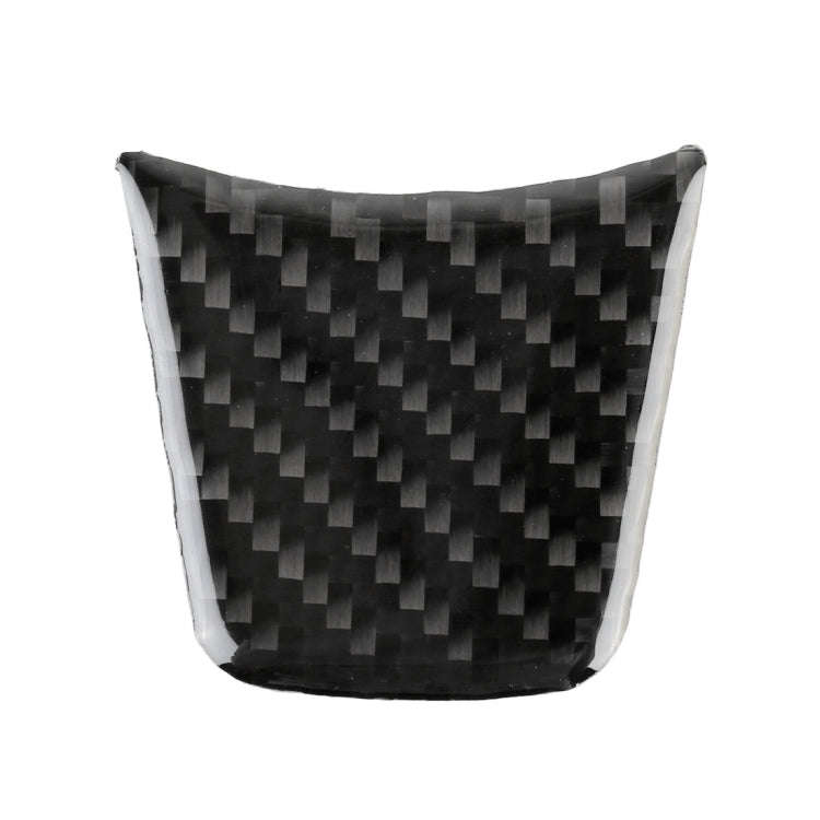 Carbon Fiber Car Steering Wheel Decorative Sticker for Jaguar F-PACE 2016-2020