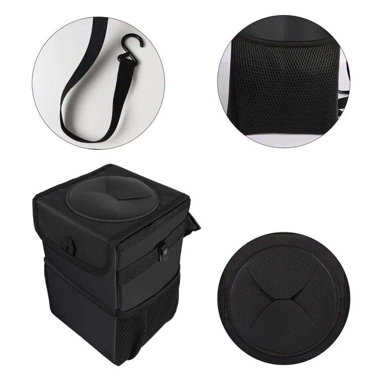 Car Back Seat Hook Garbage Can Car Storage Box
