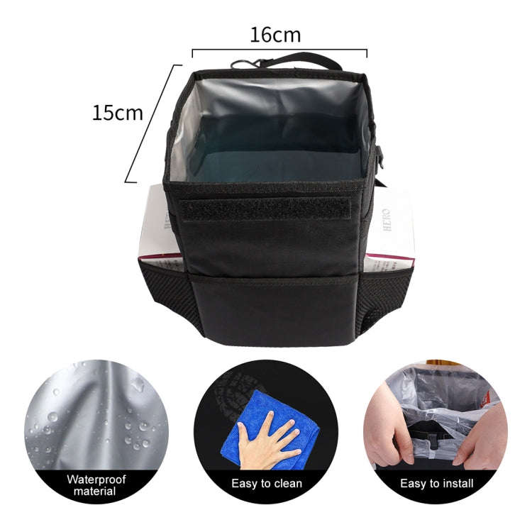 Car Back Seat Hook Garbage Can Car Storage Box
