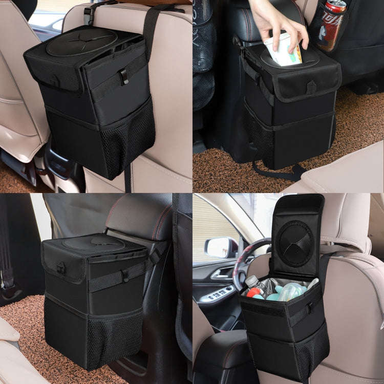 Car Back Seat Hook Garbage Can Car Storage Box