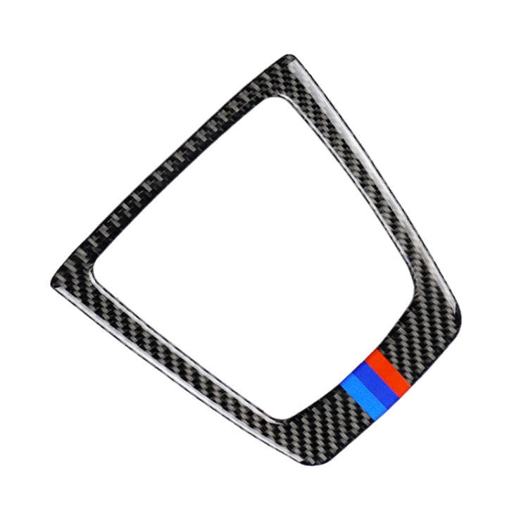 Car Carbon Fiber Gear Position Panel Decorative Three Color Sticker for BMW Z4 2009-2015