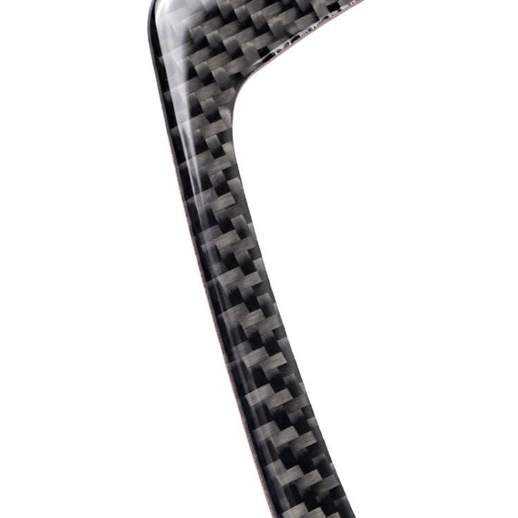 Car Carbon Fiber Gear Position Panel Decorative Three Color Sticker for BMW Z4 2009-2015