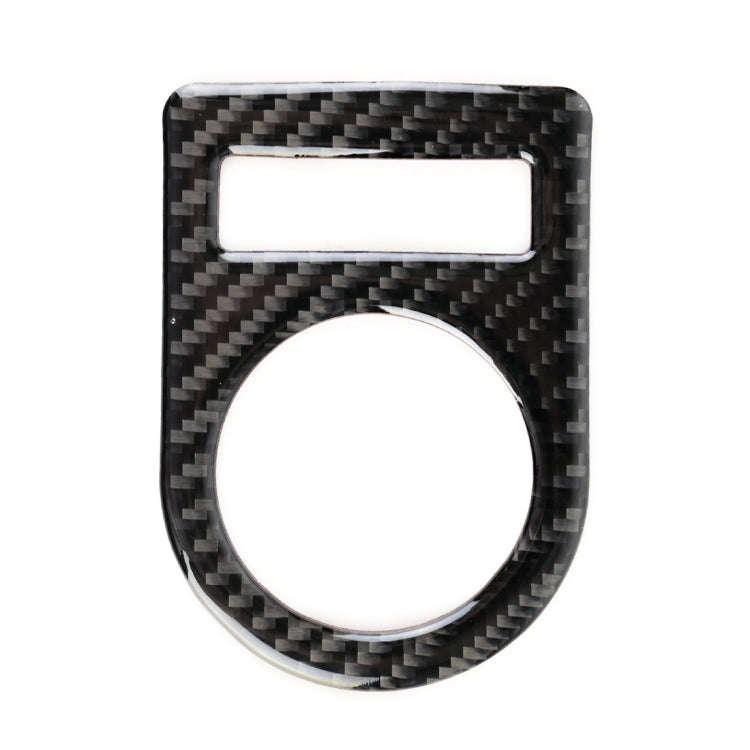 Carbon Fiber Car Gear Display Decorative Sticker for Jaguar F-PACE 2016-2020