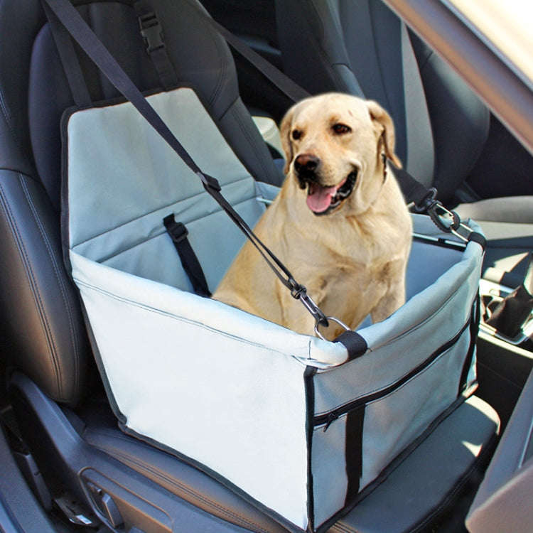 Nonslip Folding Oxford Cloth Car Vice Driving Seat Cover Pet Cat Dog Cushion Mat, Size: 40 x 30 x...