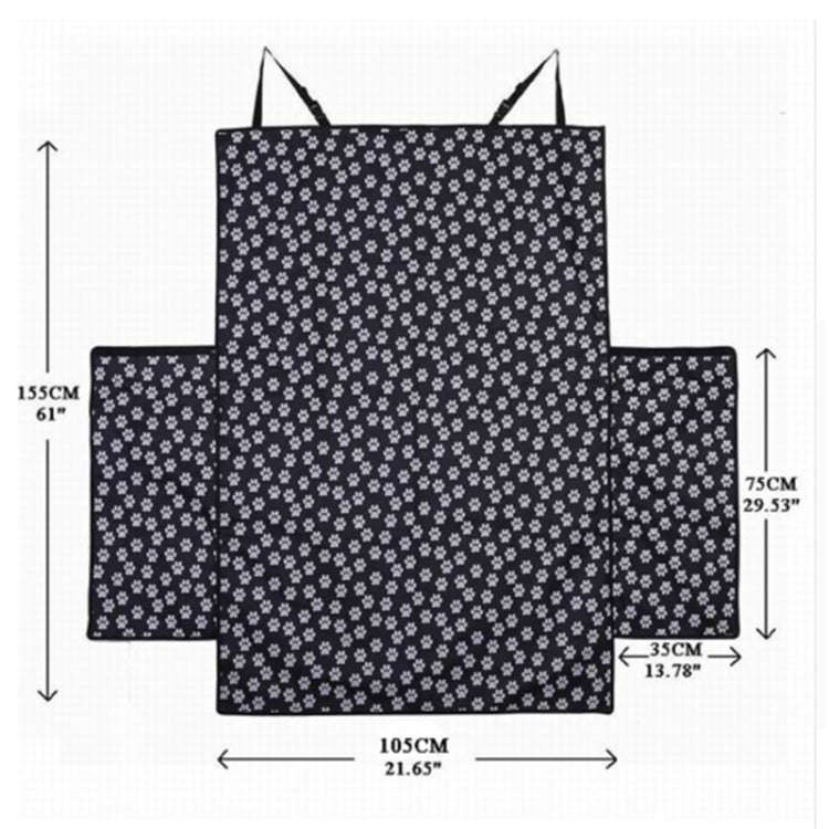 Nonslip Folding Waterproof Car Trunk Seat Cover Pet Cat Dog Cushion Mat, Size: 155 x 105cm
