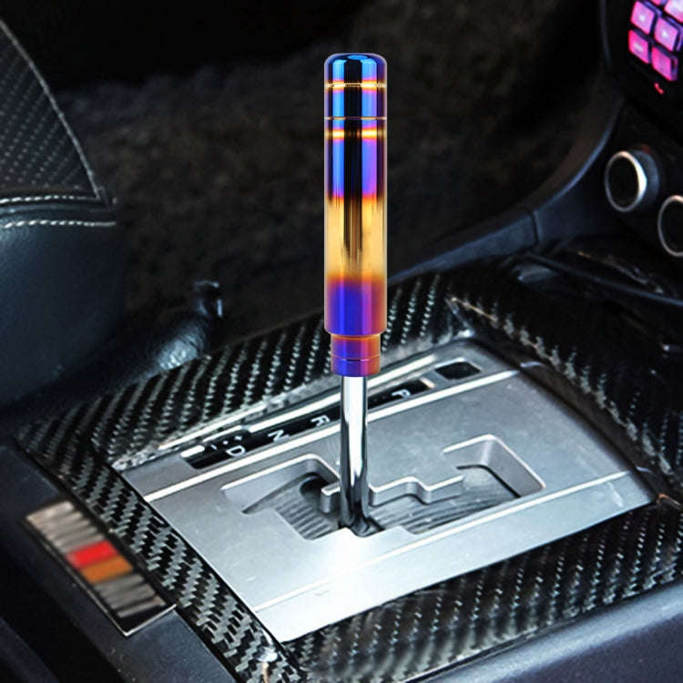 Universal Flame Colorful Long Strip Shape Car Gear Shift Knob Modified Shifter Lever Knob, Length...