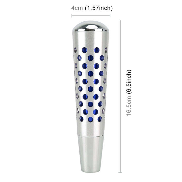Universal Car Mesh Gear Head Gear Shift Knob (Blue)