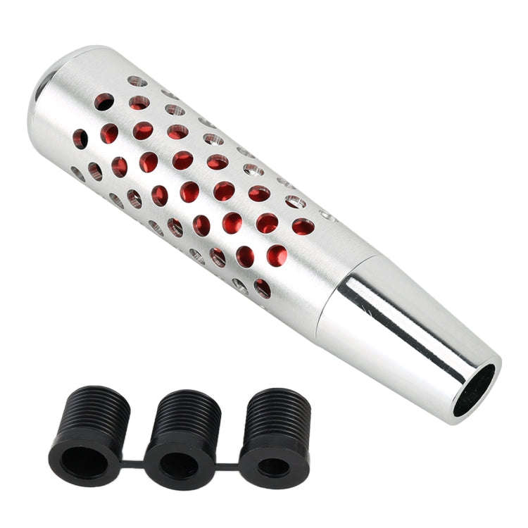 Universal Car Mesh Gear Head Gear Shift Knob (Red)