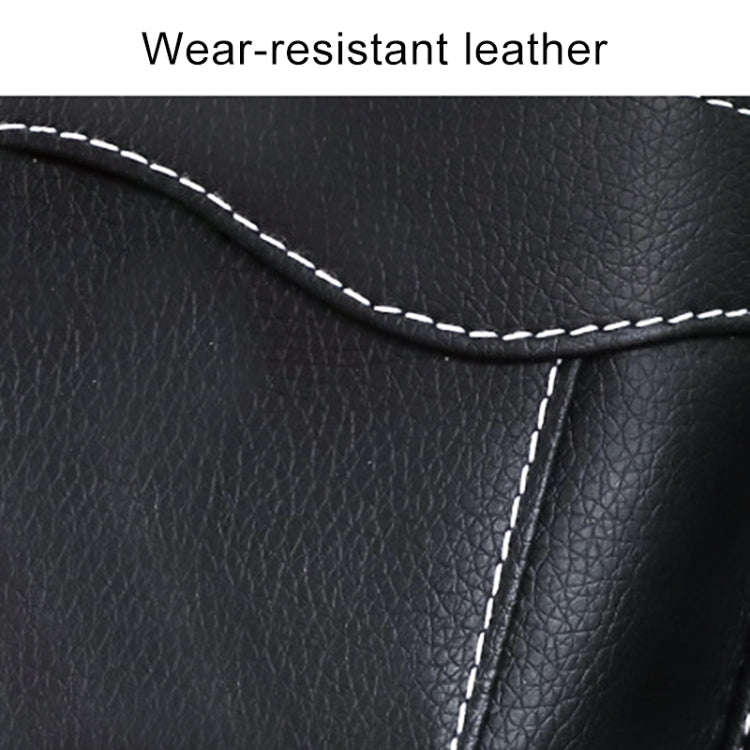 Paste Car Storage Bag Car Seat Quilting Storage Bag Instrument Panel Hanging Bag (Stripe)