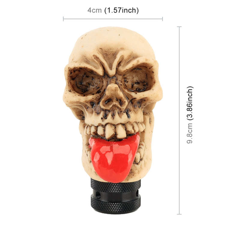 Universal Car Skull Shape Shifter Manual Automatic Gear Shift Knob
