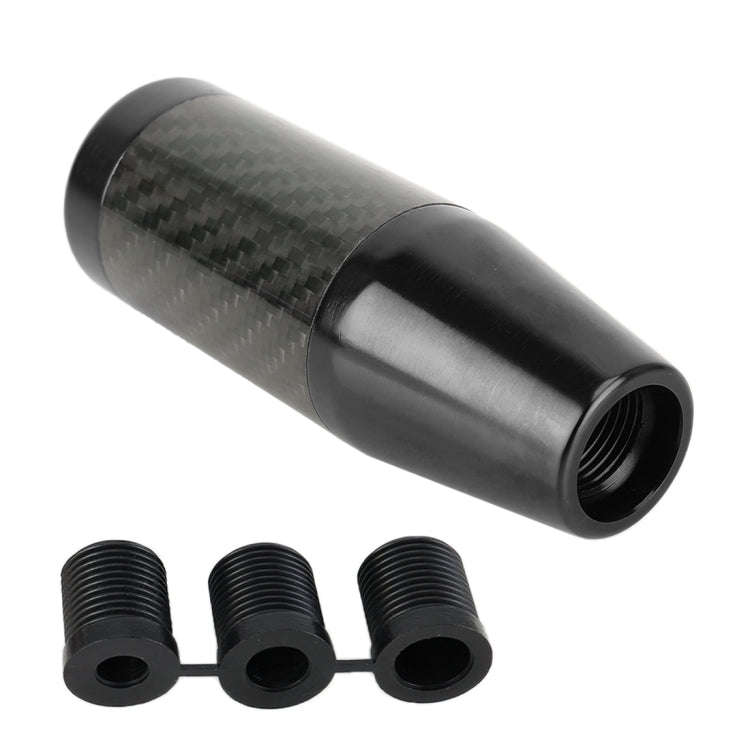 Universal Car Carbon Fiber Pattern Gear Head Gear Shift Knob (Black)
