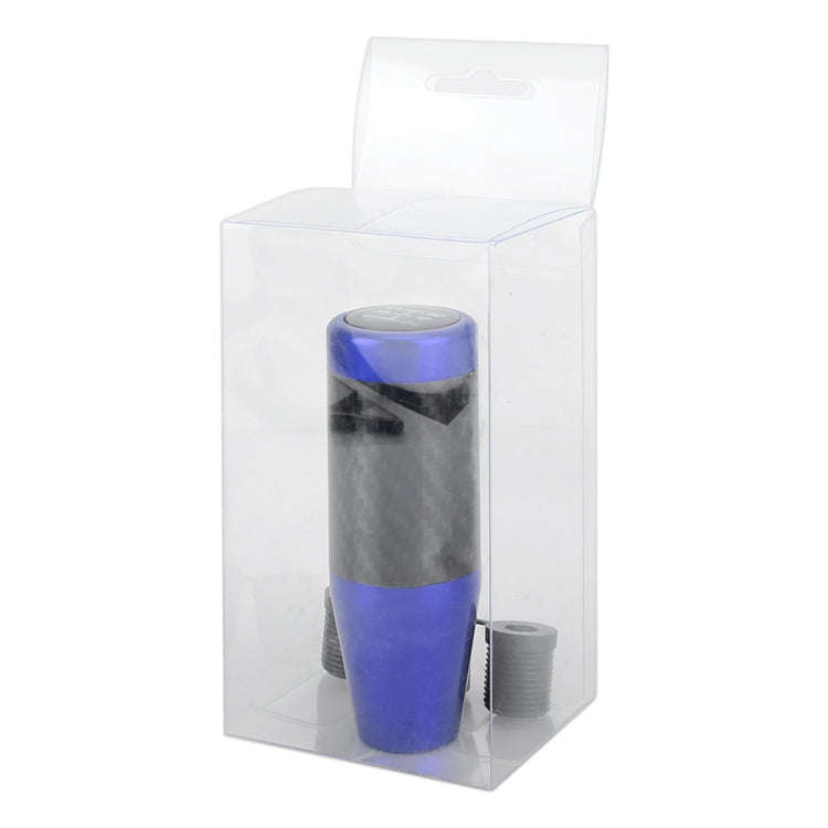Universal Car Carbon Fiber Pattern Gear Head Gear Shift Knob (Blue)