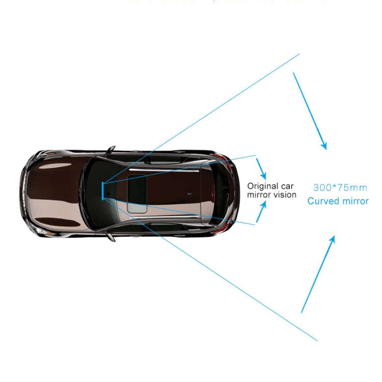 Car Truck Interior Rear View MirrorAnti Glare Dazzling Goggle, Size: 30*7.5*3.5cm