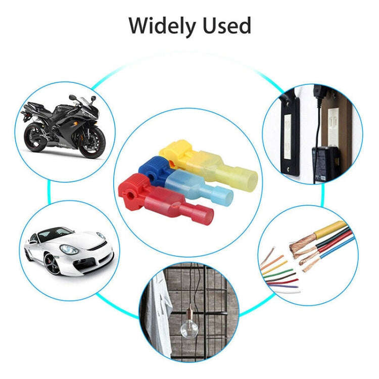 120 in 1 Universal T Shape Push Clamp Solderless Wire Connector Fast Wiring Terminal Insulated Jo...